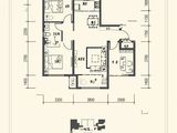 秦皇皓月城_3室2厅1卫 建面110平米