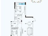 武汉城建天汇龙城_2室2厅1卫 建面81平米