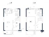 保利中航城_1室3厅2卫 建面108平米