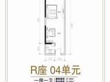 清新商务大厦_1室1厅1卫 建面47平米