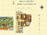 十里方圆_3室2厅2卫 建面105平米