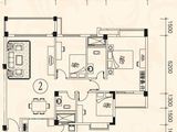 融创御府_3室2厅1卫 建面115平米