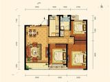 中康绿城百合花园_3室2厅1卫 建面110平米