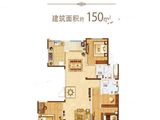 中铁逸都国际三期阅山_3室2厅2卫 建面150平米