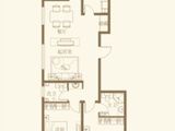 龙昌新座中央公馆_3室2厅2卫 建面124平米