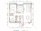 川网国际花园_3室2厅1卫 建面95平米