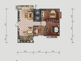 林河春天2期爱度筑区_3室2厅1卫 建面114平米