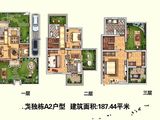 荣华宝格丽小镇_4室3厅4卫 建面187平米