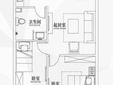 滨湖新地城_B户型户型图 建面0平米