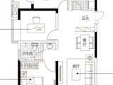 绿地新都会_3室2厅1卫 建面102平米