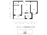 翰林雅筑_2室2厅1卫 建面86平米