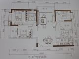 云安阳光城_3室2厅2卫 建面135平米