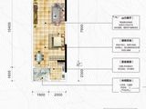 长岛800里香江_1室1厅1卫 建面56平米