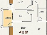 恒大中央公园_3室2厅1卫 建面97平米