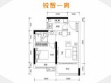 惠景慧园_1室1厅1卫 建面51平米