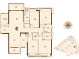 保利中央公园_5室2厅3卫 建面167平米