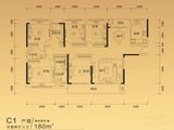 汇景外滩8号_5室2厅3卫 建面180平米