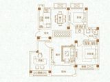 开元蓝庭_3室2厅1卫 建面107平米