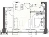 世界侨商中心_1室1厅1卫 建面62平米