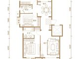 天恒金融街公园懿府_3室2厅2卫 建面129平米