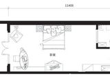 荣盛一杯澜_1室1厅1卫 建面70平米