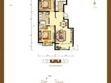 御泉公馆_2室1厅1卫 建面94平米