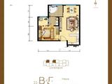 御泉公馆_1室1厅1卫 建面60平米