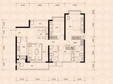 恒大锦城_3室2厅2卫 建面132平米