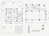 和昌盛世城邦_4室3厅4卫 建面210平米