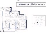 城南正荣府_4室2厅2卫 建面127平米