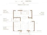 万科幸福臻园_3室2厅2卫 建面134平米