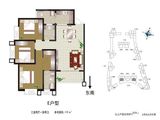 掌鸠河世纪中心_3室2厅2卫 建面115平米