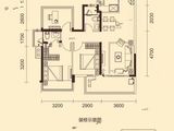 龙光玖誉湖_3室2厅2卫 建面89平米