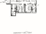 中铁阅山湖云著_4室2厅2卫 建面154平米