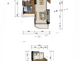 中冶逸璟公馆_4室2厅2卫 建面129平米