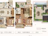 富力城御西湖_3室2厅2卫 建面150平米