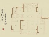 新城璞樾春秋_4室2厅3卫 建面166平米