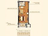 好得家悦城_1室1厅1卫 建面51平米