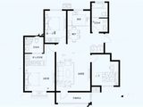 水发润城汀园_3室2厅1卫 建面125平米