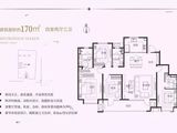 悦隽大都会_4室2厅3卫 建面170平米