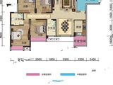 唯康水岸豪庭_4室2厅2卫 建面145平米