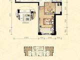 福晟钱隆公馆_3室2厅1卫 建面95平米