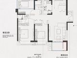 中海上湾_3室2厅2卫 建面108平米