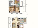 福阳广场_4室2厅2卫 建面75平米