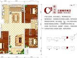 丰金新贵都_3室2厅2卫 建面133平米