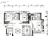 恒大华府_3室2厅2卫 建面120平米