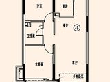 恒大珺庭_2室2厅1卫 建面94平米