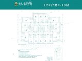 恒大翡翠华庭_1室1厅1卫 建面37平米