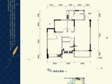 北城1号_3室2厅2卫 建面100平米