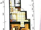 荣利海云山_2室2厅1卫 建面90平米